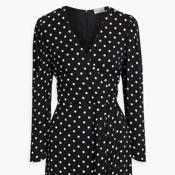 Red Valentino polka dot mini dress - Picture 2 of 11